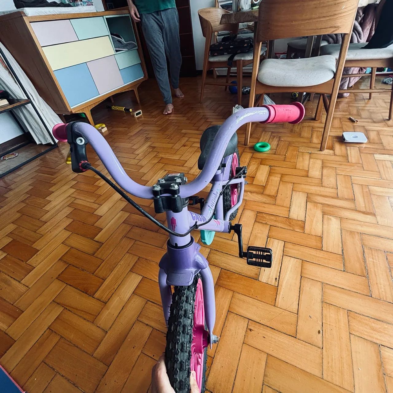 Bicicleta infantil aro 16 - Foto 4