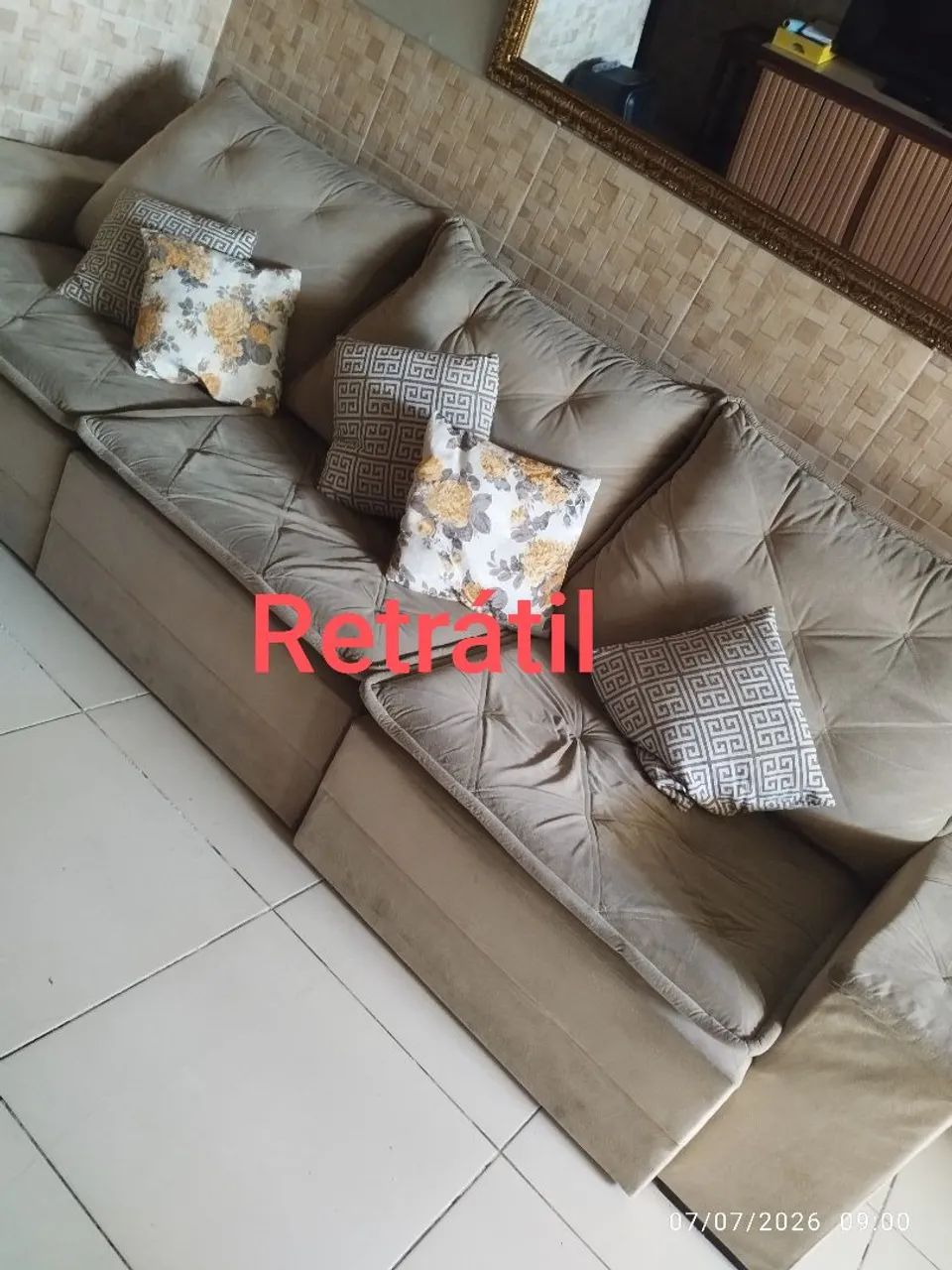 Sofá retrátil 