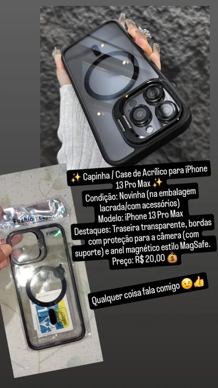 Capinha de celular iphone!!