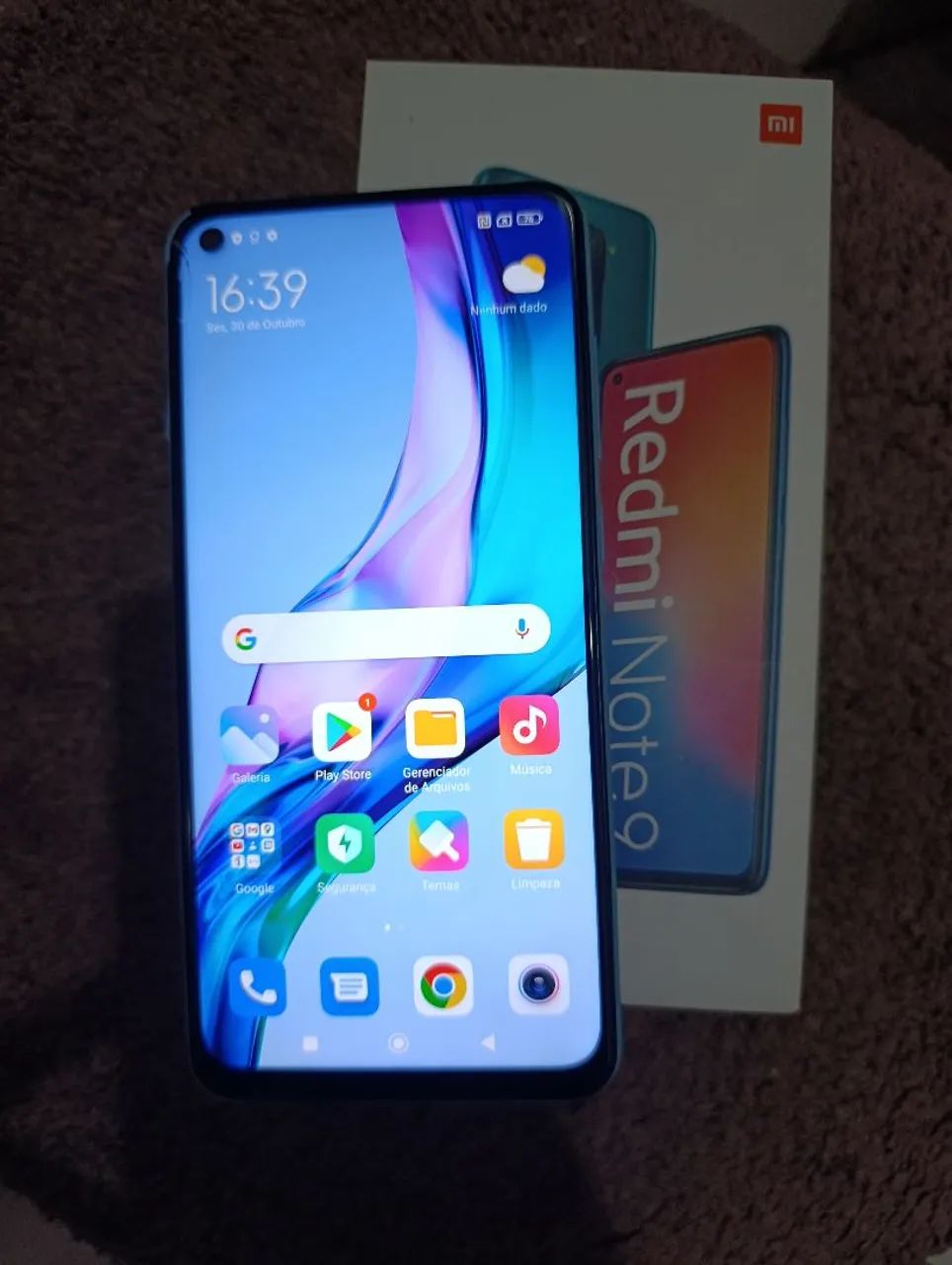 Xiaomi redmi note 9 64gb dual chip (travando)
