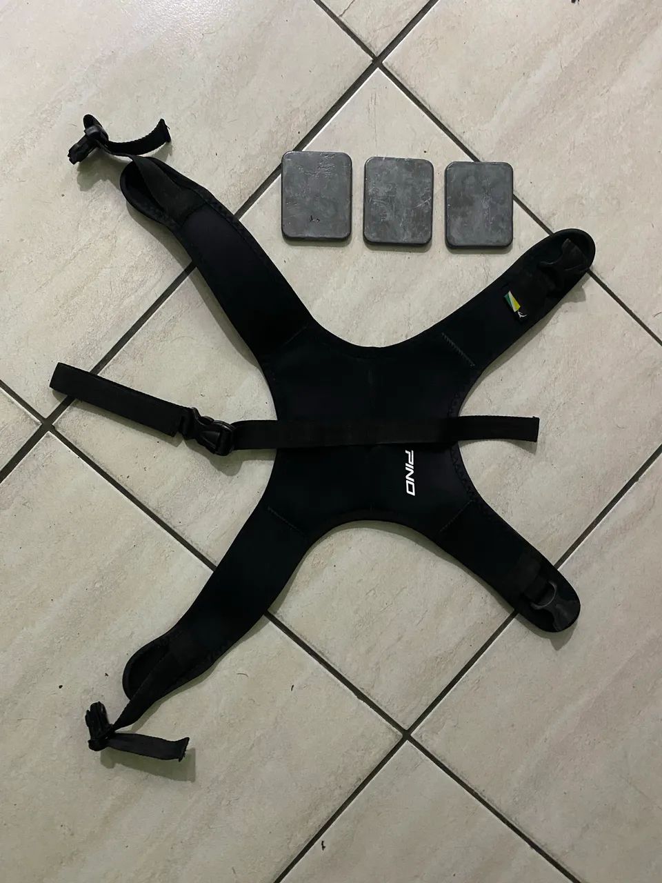 Colete de lastro + 1,5 kg 
