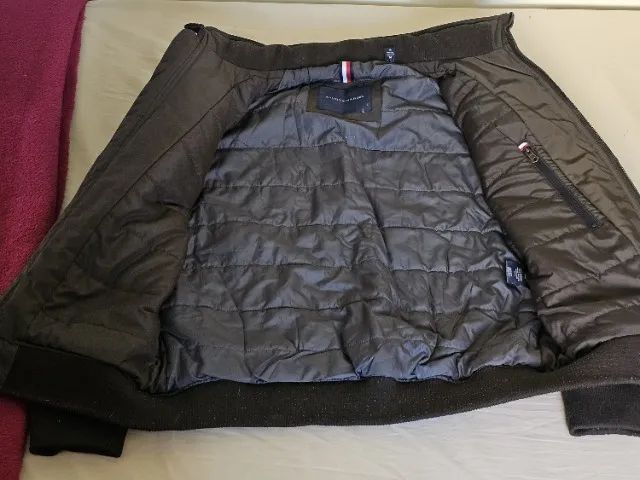 Jaqueta Tommy Masculina Usada Excelente Estado - Foto 2