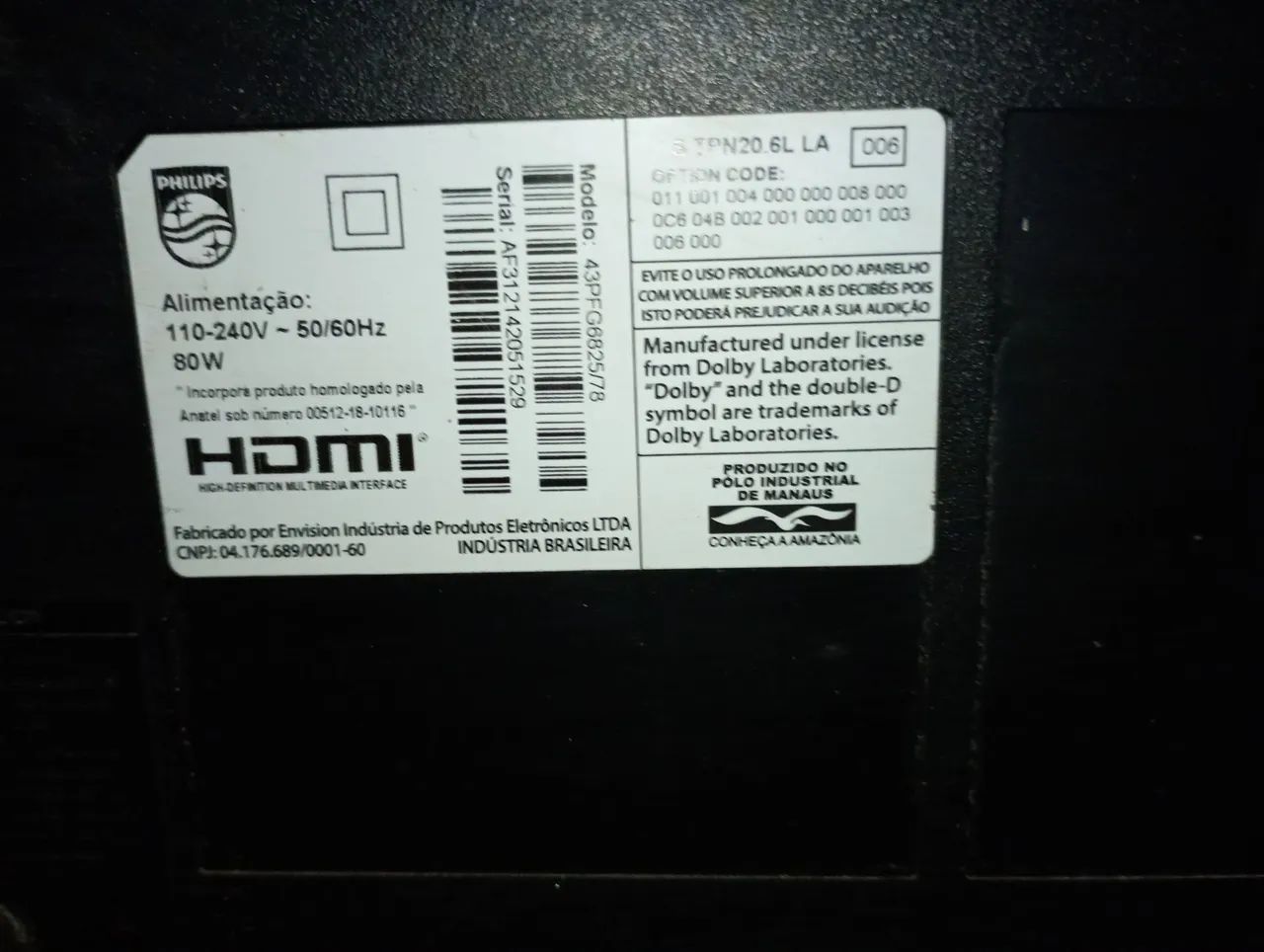 TV Panasonic e Philips para Retirada de Peças - Foto 4