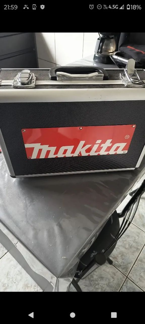 Esmiralhadeira Makita Profissional 220 v e 720 wats de potência  - Foto 2