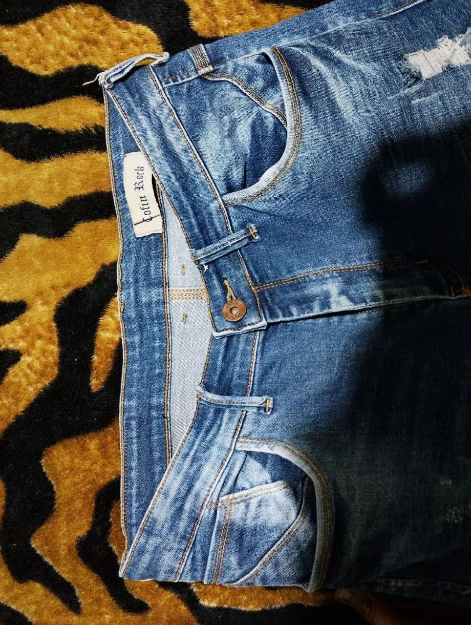 Calça Jeans Cofin Rock original masculino  - Foto 4