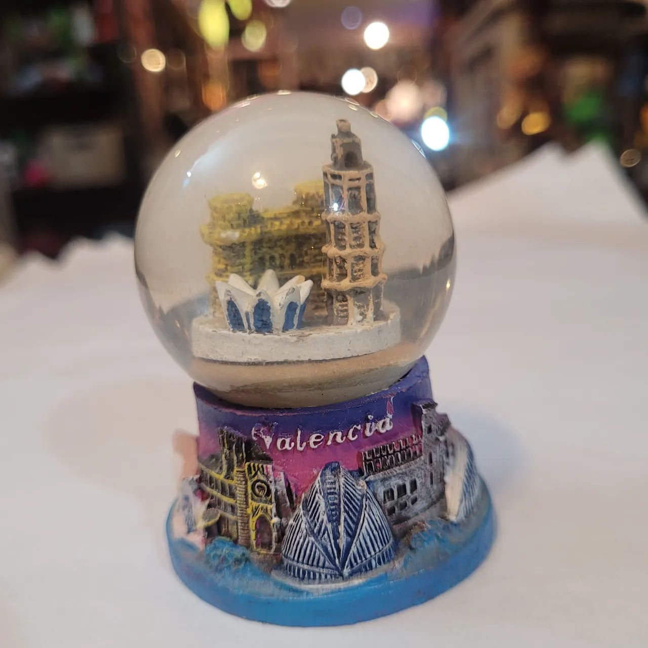 Bola de neve peso de papel. Valência  - Foto 3