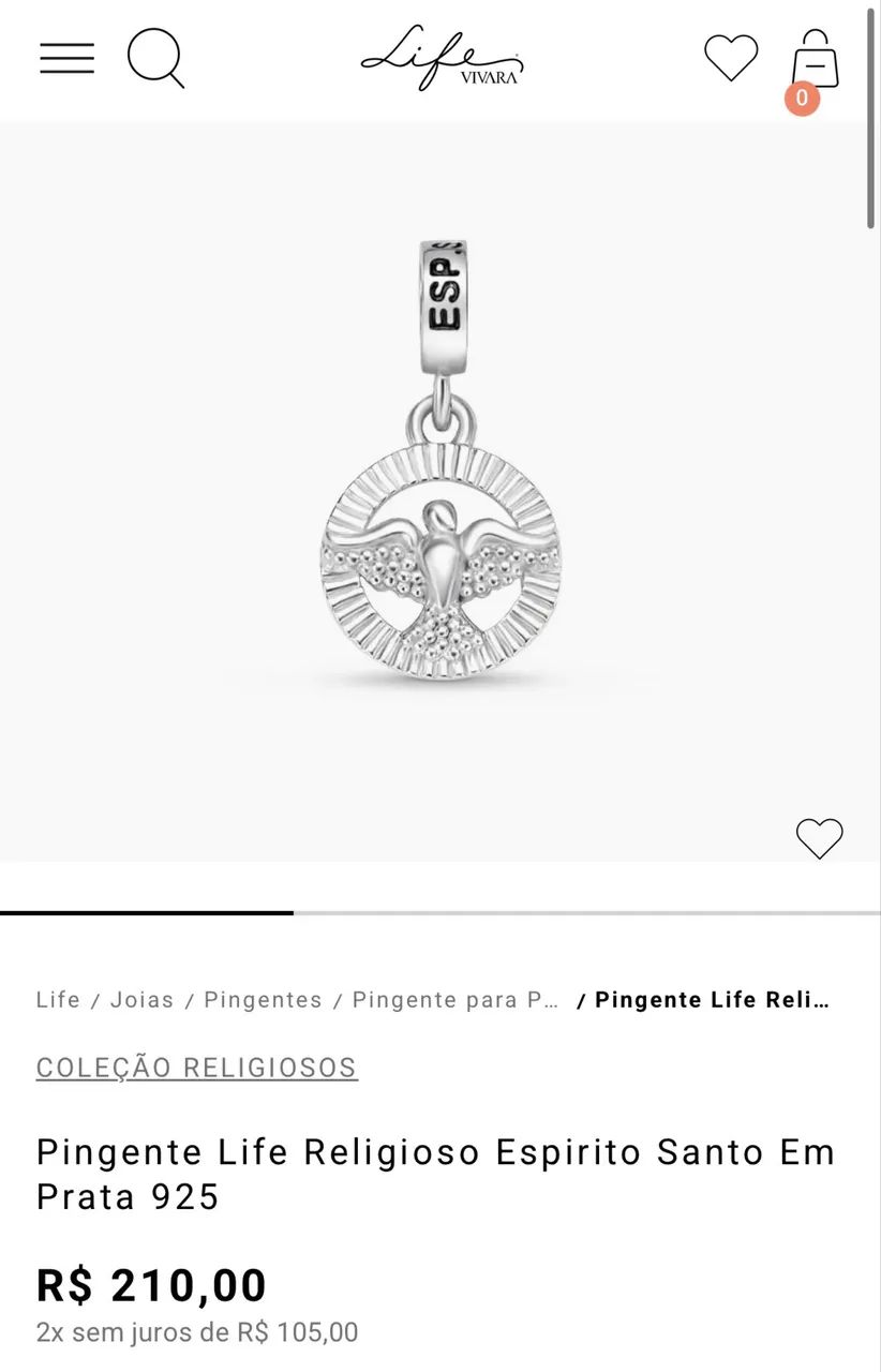 Pulseira Life Vivara Infinito  - Foto 4