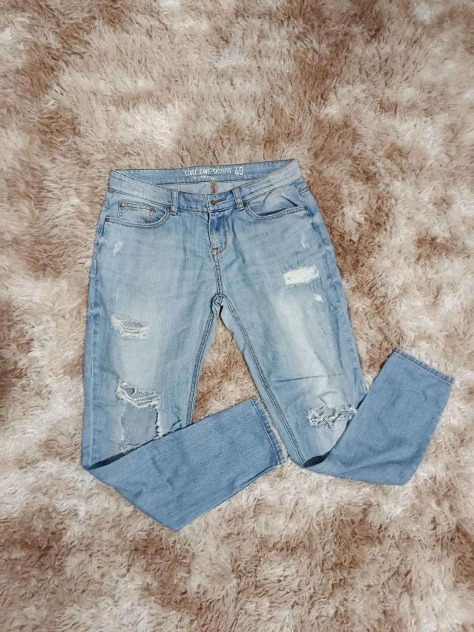 Calça Jeans Clara Destroyer Linda