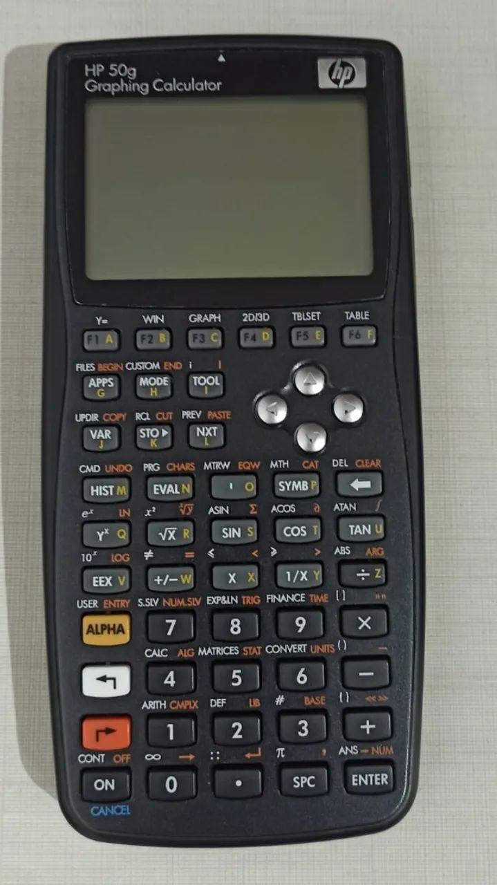 HP 50g Graphing Calculator - Complete with Original Case (Excellent Condition)