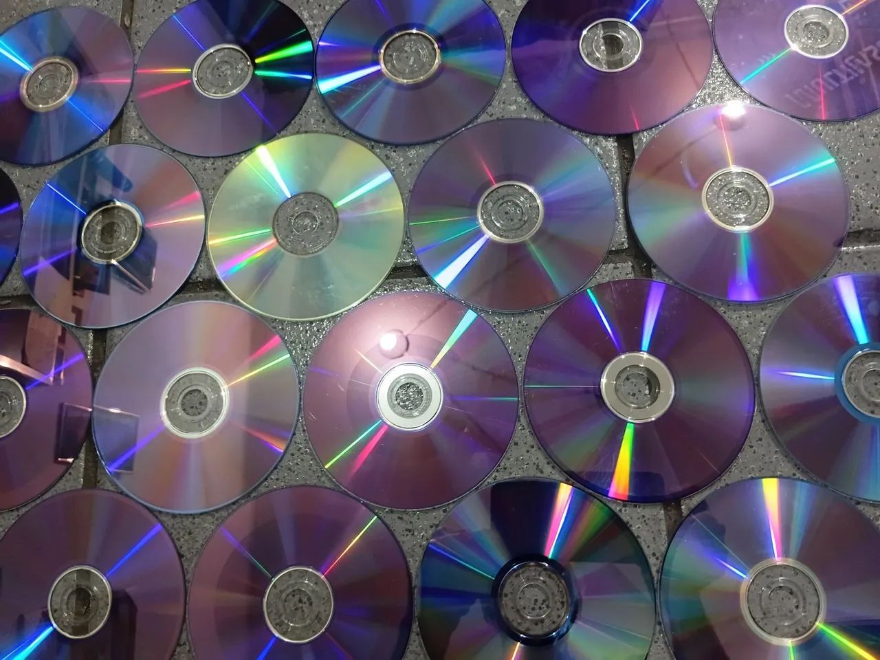 Dvd usados enfeitar
