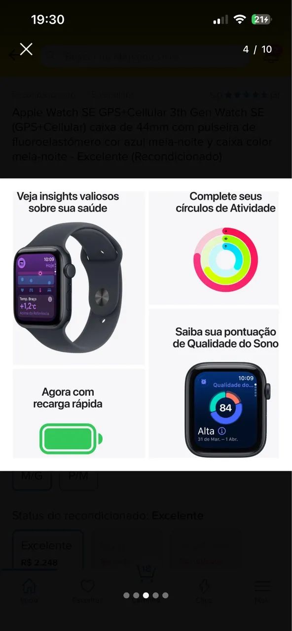 Apple Watch SE 3 GPS 44mm - Foto 2