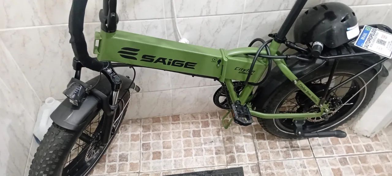 Bicicleta elétrica saige - Foto 4