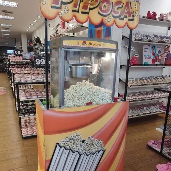 Pipoca para Festas com Algodão doce grátis Tel.: 1630190280 whatsapp 
