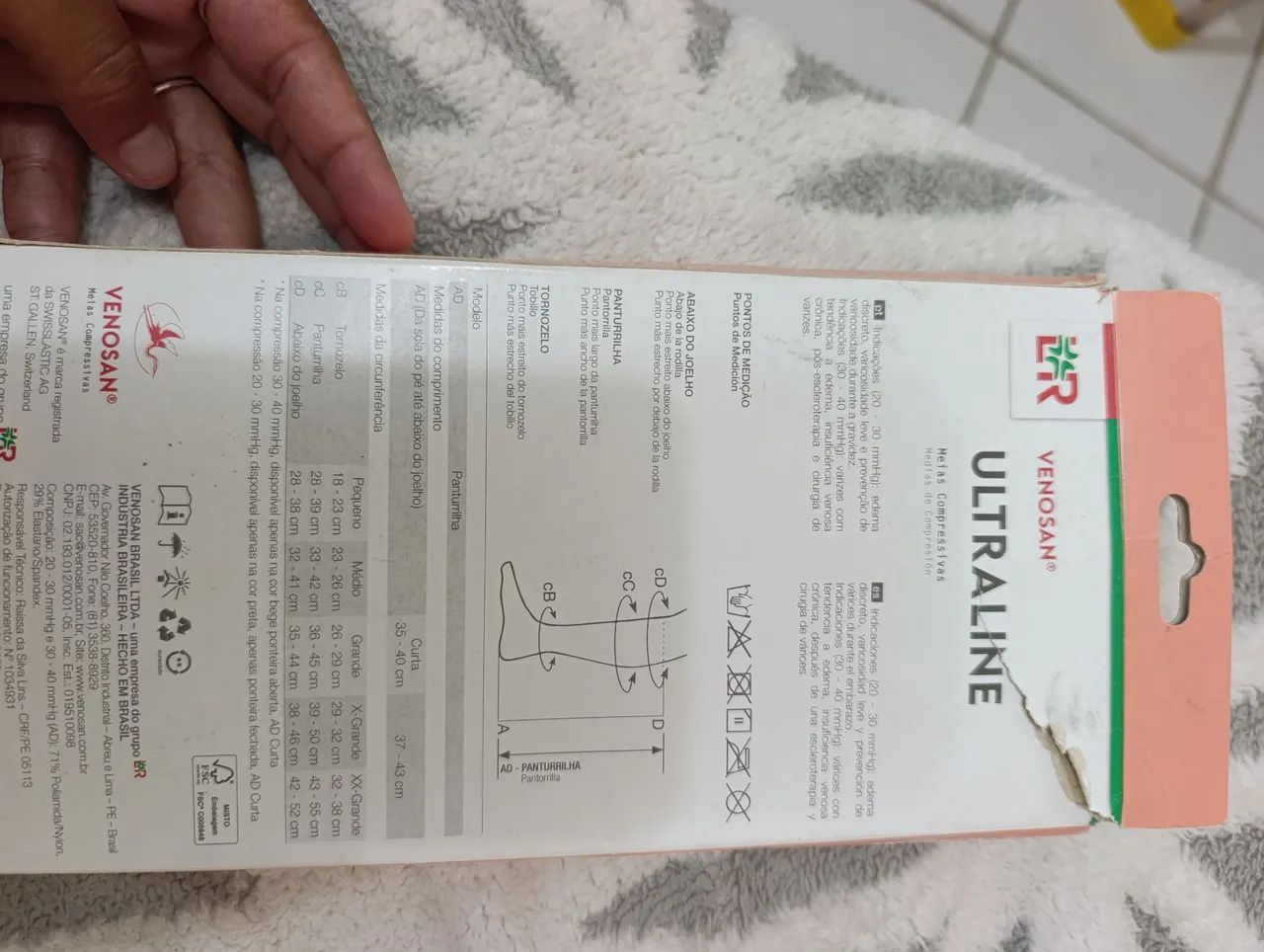 Meia de compressão  - Foto 2
