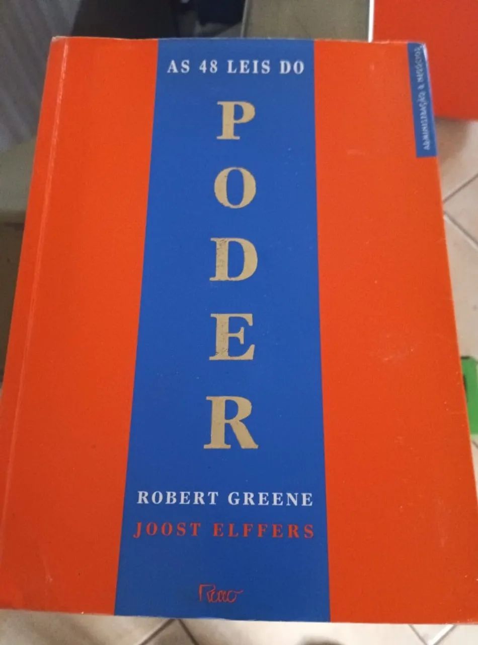 Livro as 48 leis do Poder