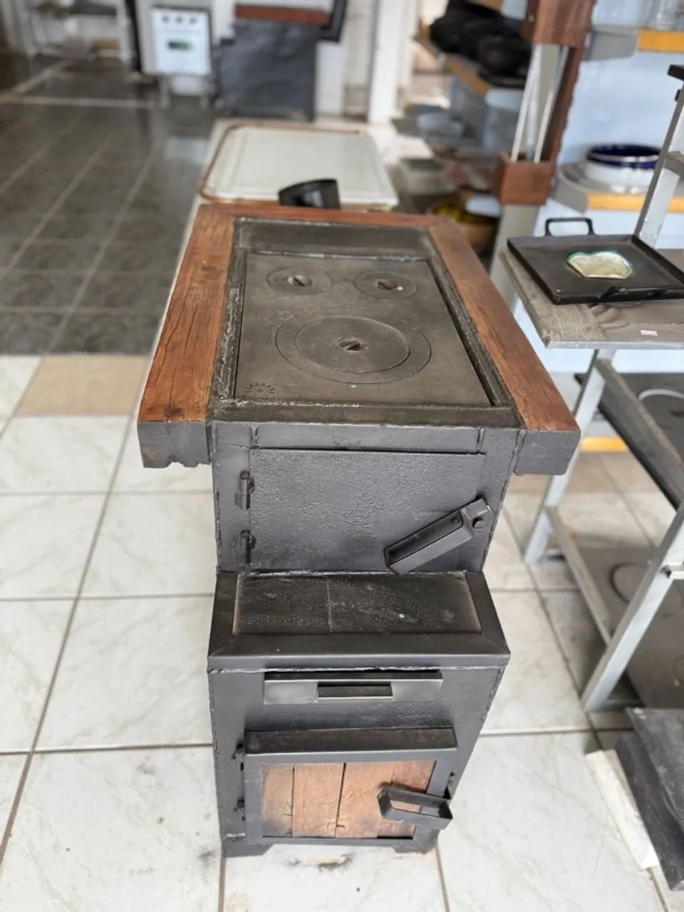 Fogão a Lenha Chapa Naval