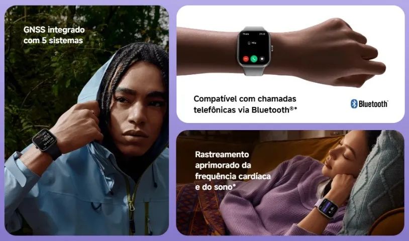 Redmi Watch 5 AMOLED GPS Chamadas Bluetooth + Global - Foto 3