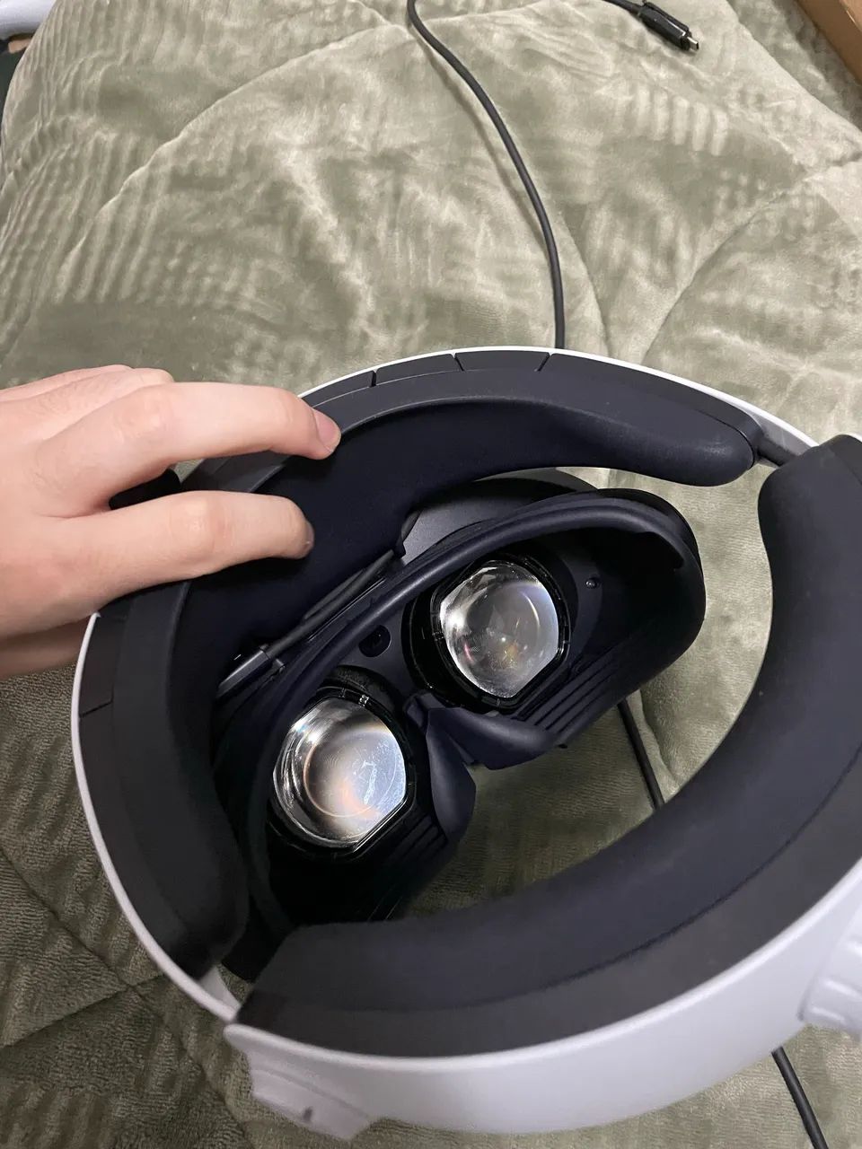 PSVR2 com avaria no cabo - Foto 3