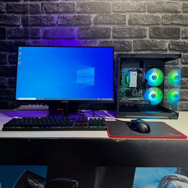 PC Gamer - Completo PC + Monitor + Mouse + Teclado  & Mousepad