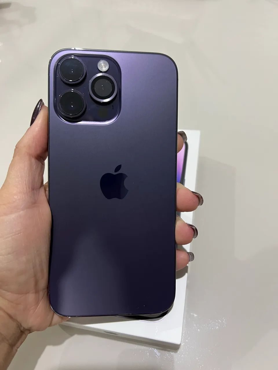 iPhone 14 Pro Max 128GB Roxo - Perfeito Estado - Celulares e