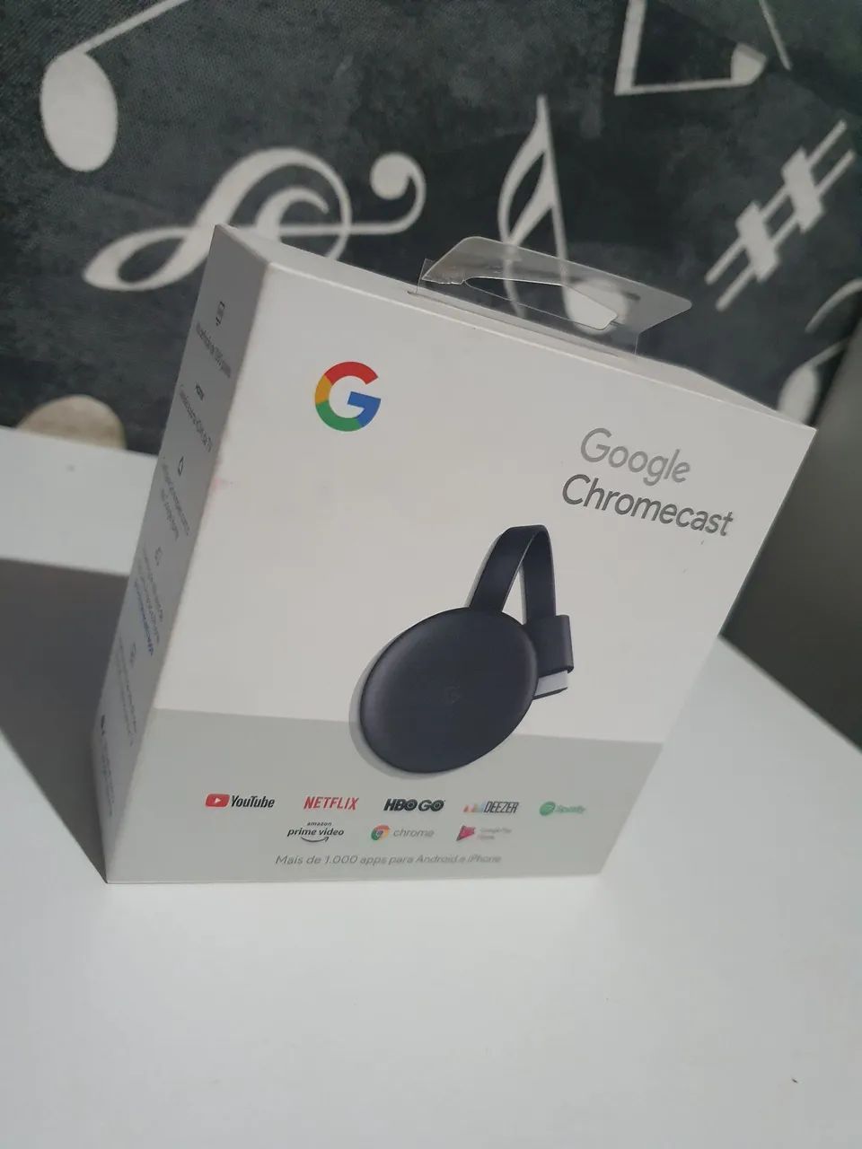 Ótimo Chromecast  Original 3° geração R$ 250,00 - Foto 2