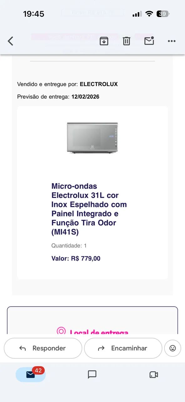 Micro-ondas Electrolux 31L  - Foto 2