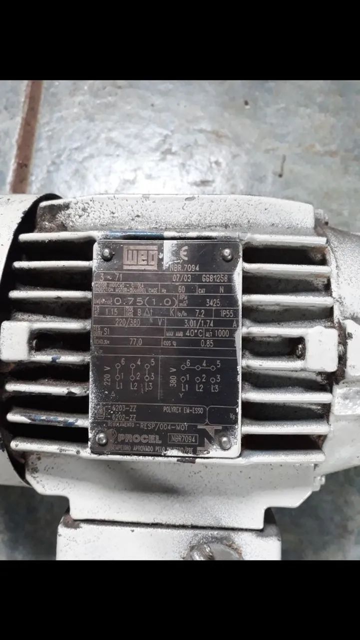 1 motor mono e 1 trifásico - Foto 3