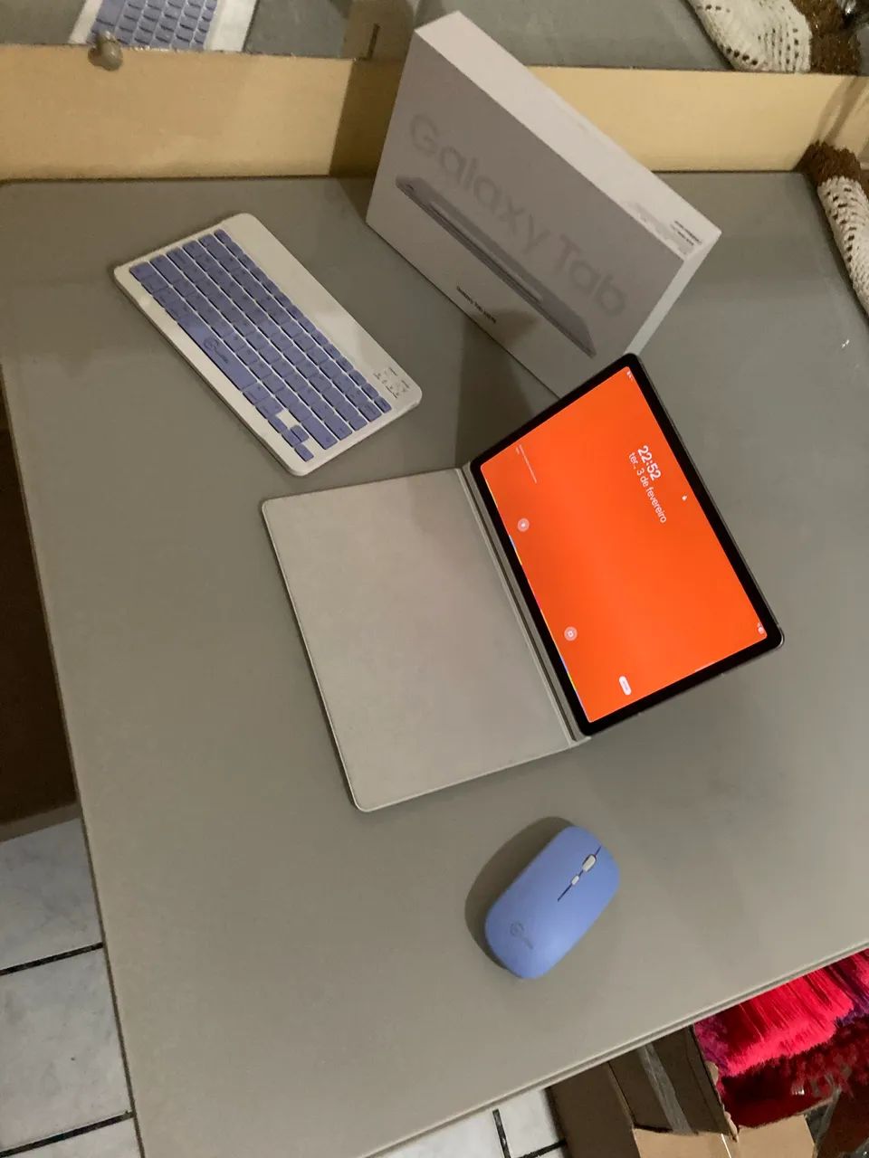 Sansung galaxy tab S10 FE + acessórios de brinde  - Foto 4