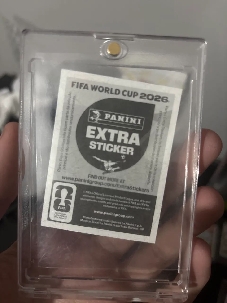 figurinha extra sticker copa 2026  yamal prata - Foto 2