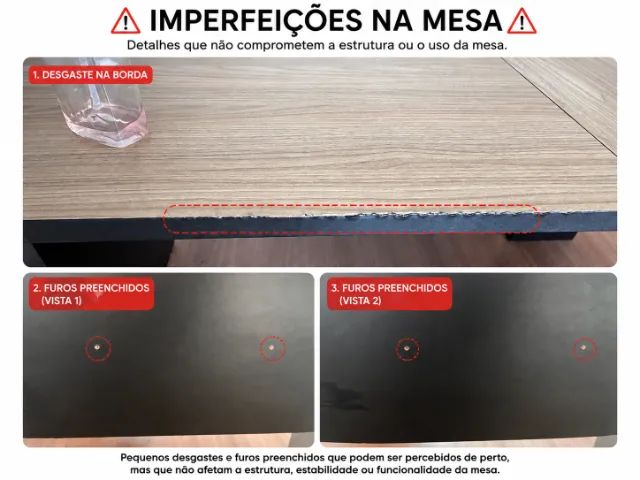 Mesa de Escritório em L 160x130cm - Amadeirado claro - Foto 4