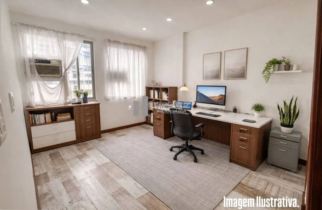 SALA COMERCIAL NA PRAÇA SAENS PENA- LINDA E PRONTA PARA USO. - Foto 2
