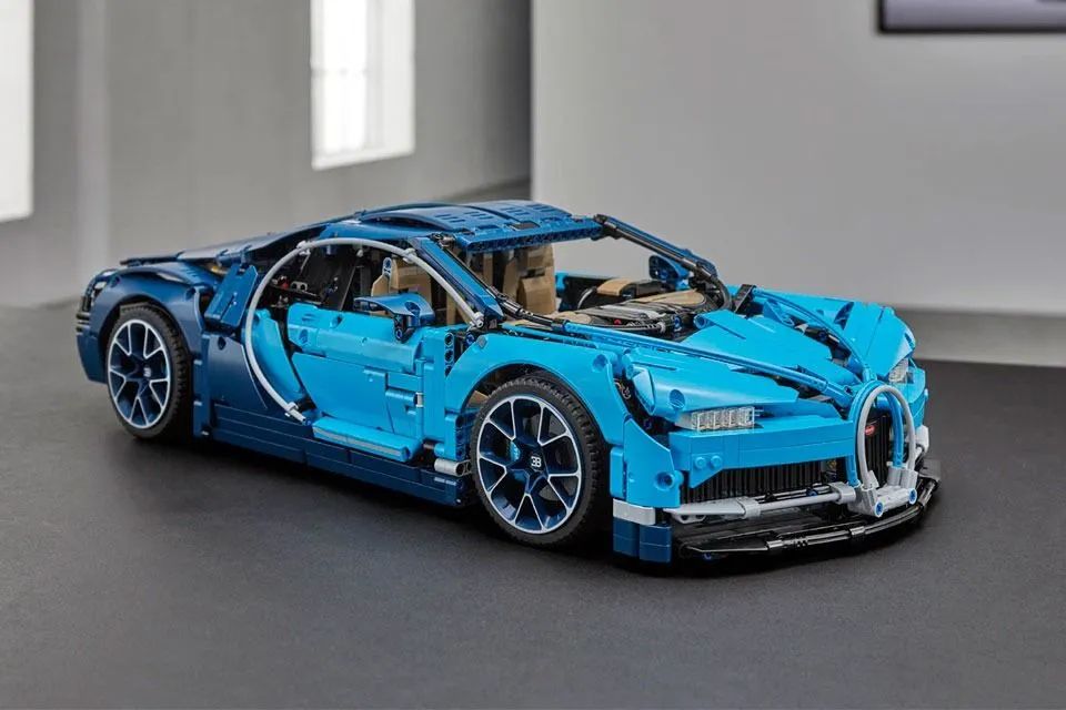 Bugatti Chiron de 3599 peças Kit Blocos de Montar - Foto 3