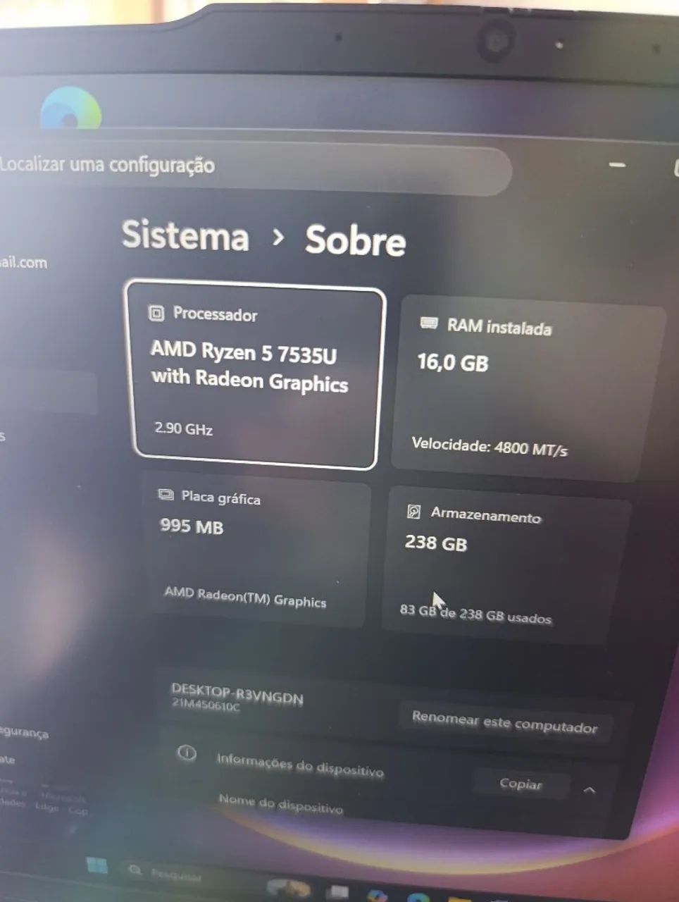 Notebook ThinkPad E14 Gen 6 - Foto 3