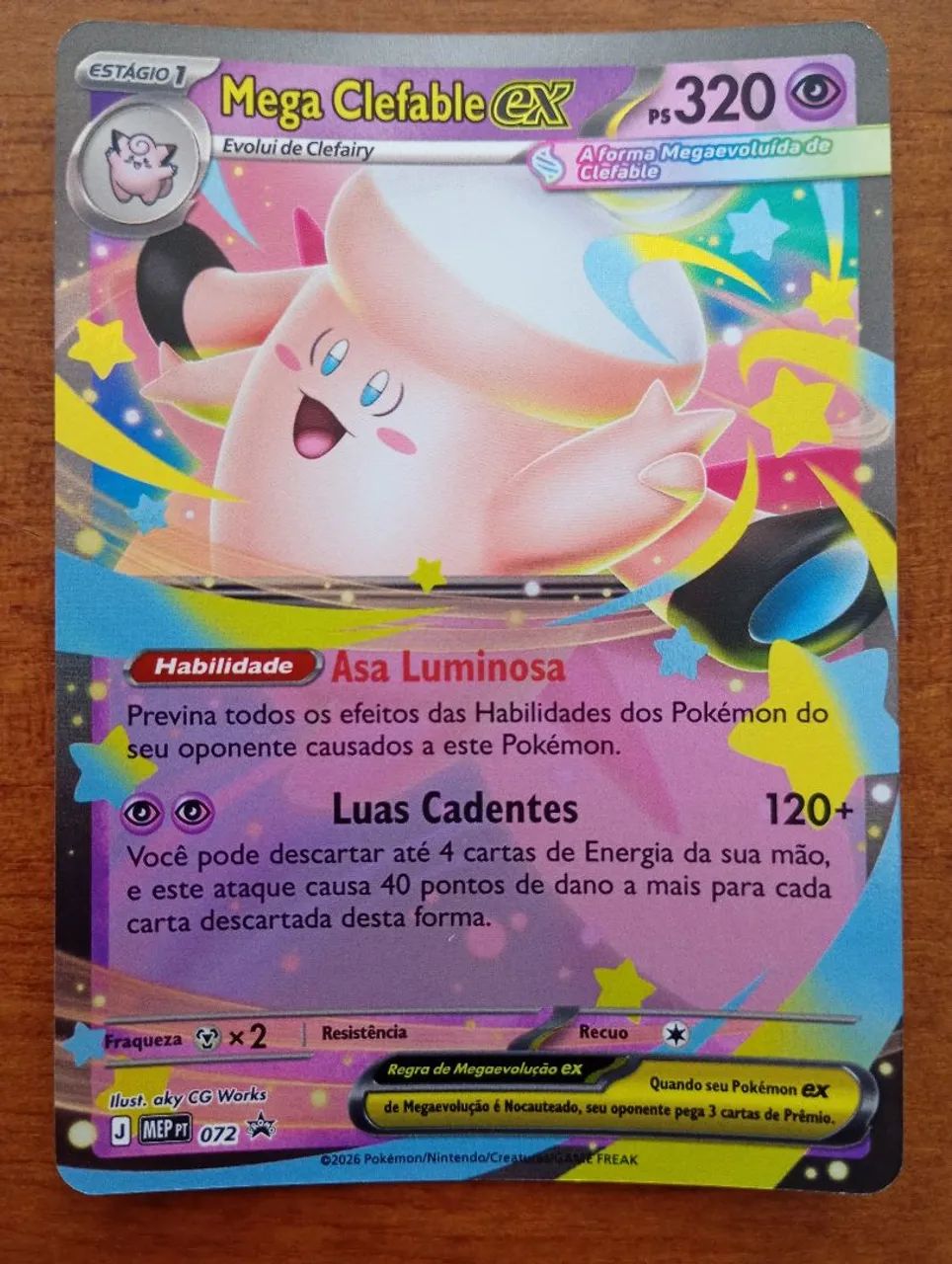 Mega clefable ex 072 