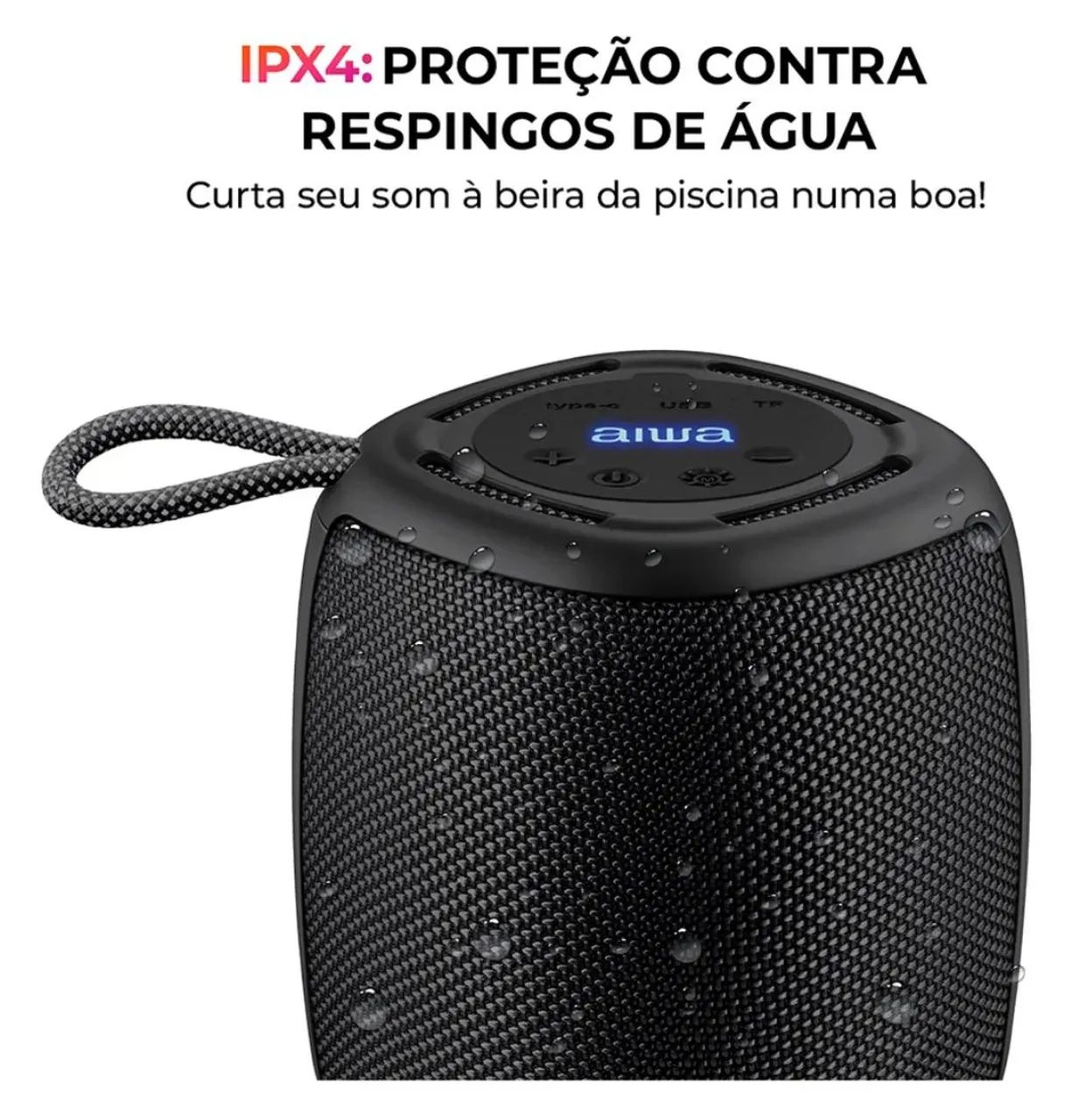 Caixa de som Aiwa  - Foto 4
