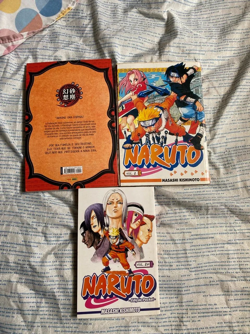 Lote Naruto - 3 Mangás | Naruto + História Secreta de Gaara