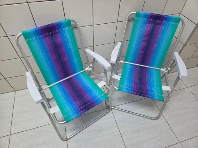 Cadeira de Praia (valor das duas)  - Foto 3