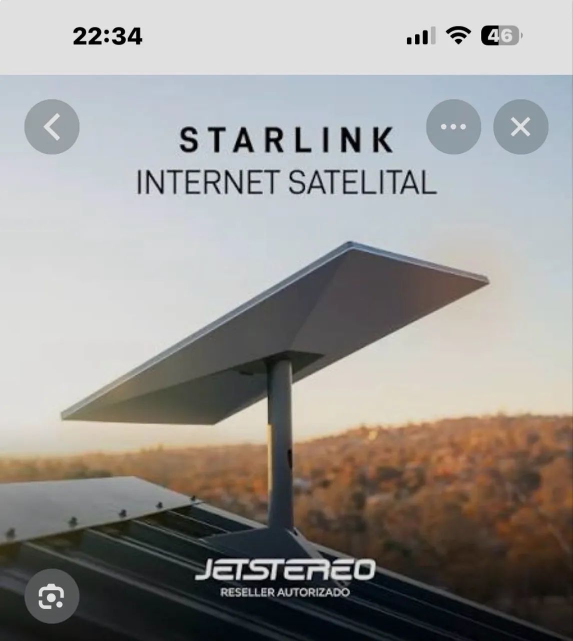 Aluguel de starlink mini