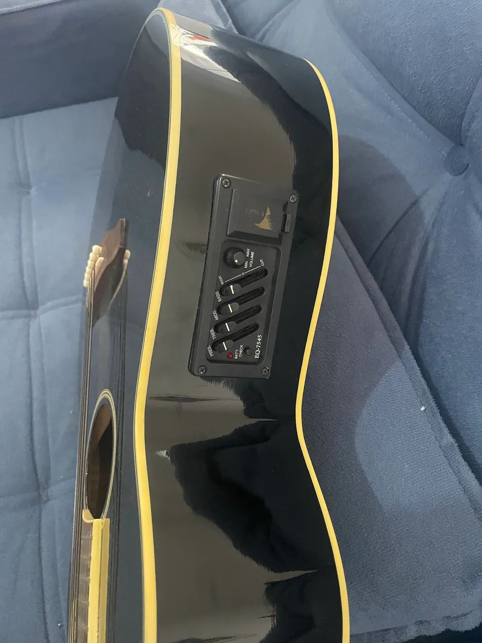 Violão preto Eagle  - Foto 4