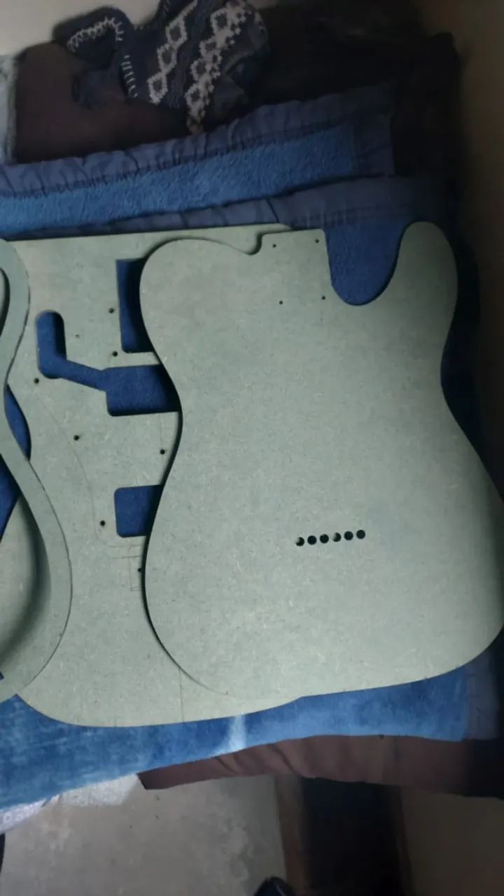 Gabaritos de Telecasters- Thinline, a Custom e a Deluxe - Foto 3