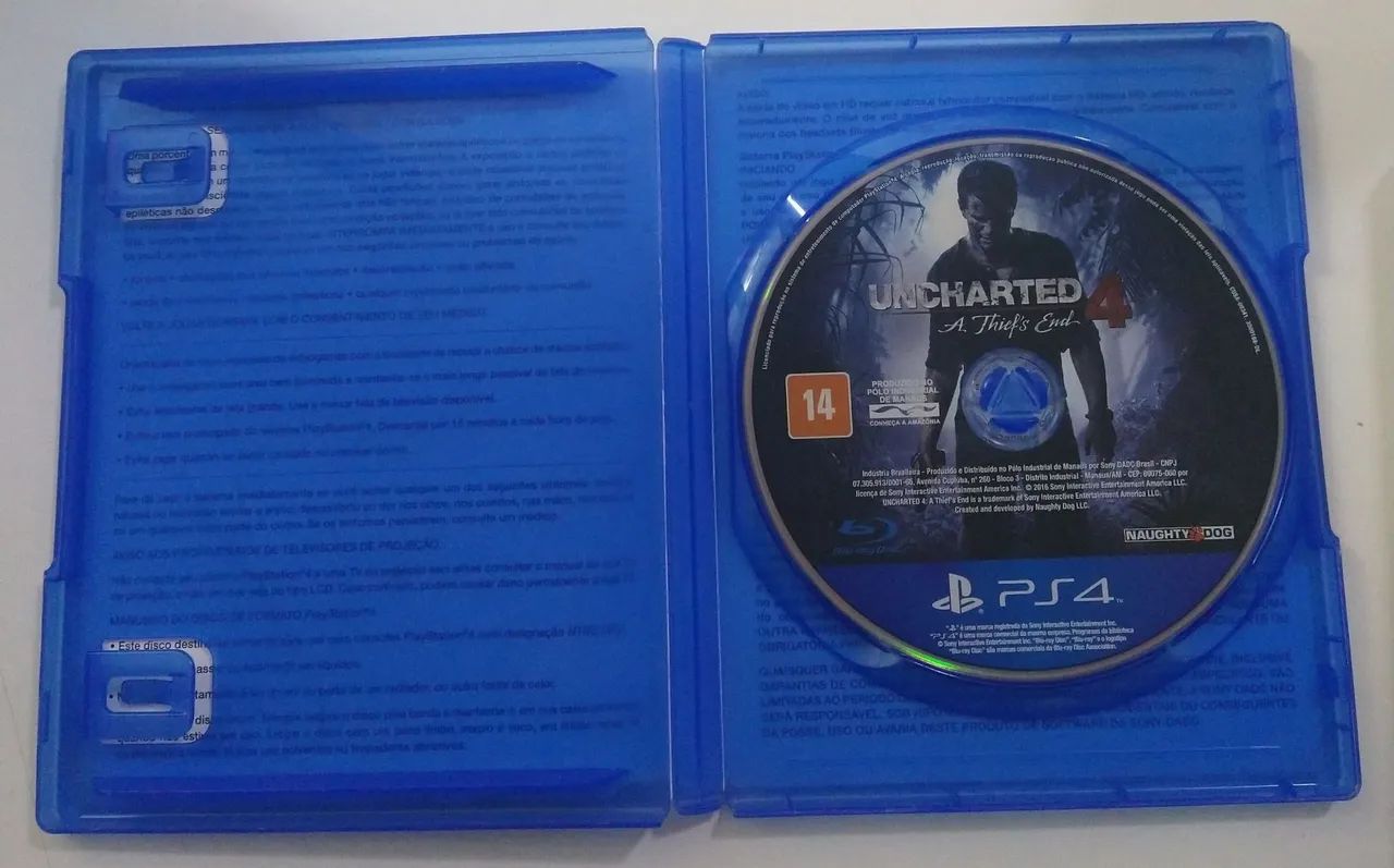 Jogo de videogame uncharted-4  - Foto 2