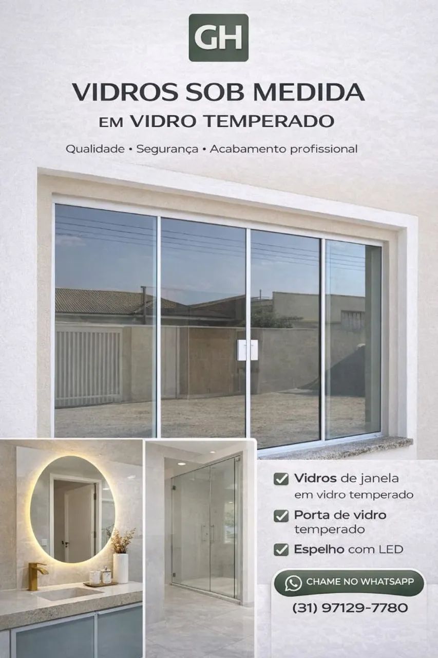 Armários planejados em vidro e alumínio  - Foto 4