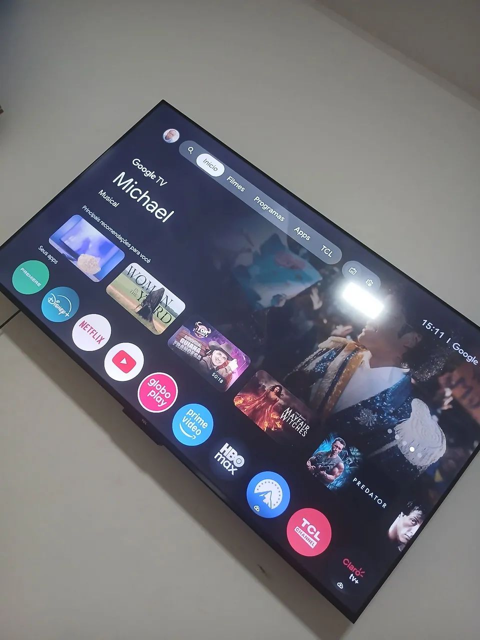 TV TCL 50" 4K QLED - Foto 5