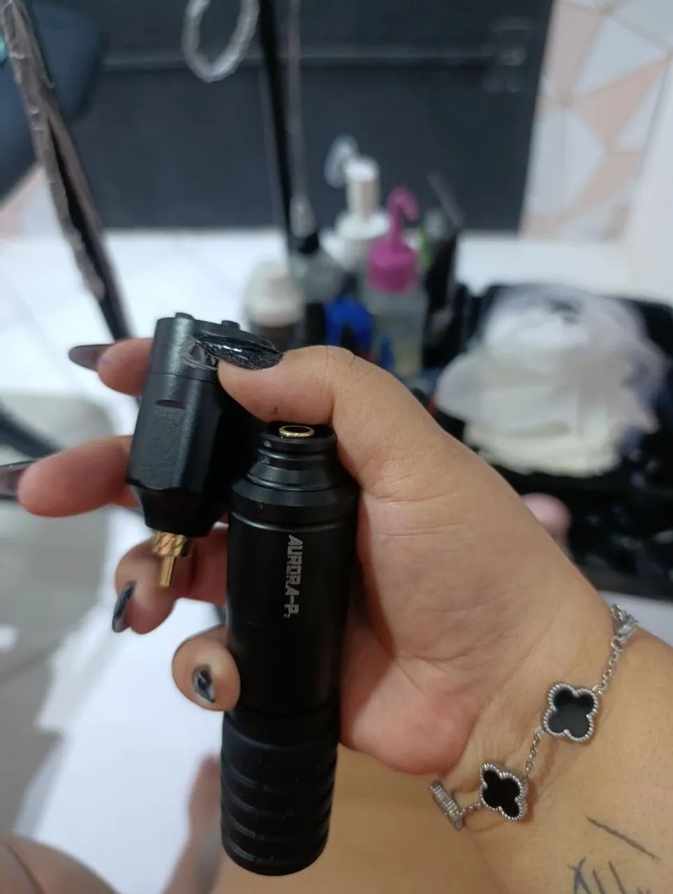 Máquina pen para tatuagem aurora p2 - Foto 3