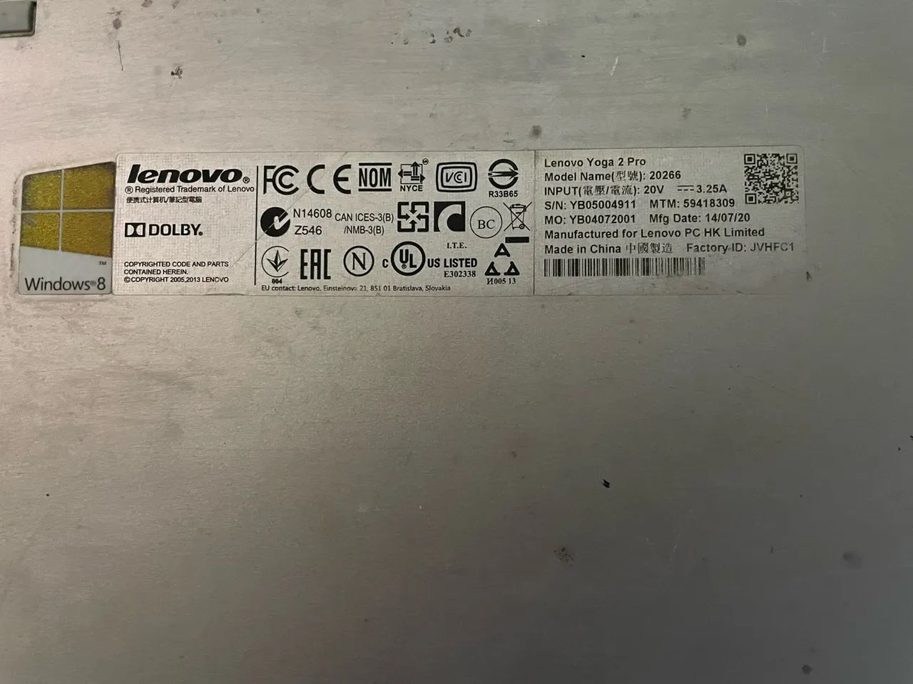 Notebook Lenovo yoga 2 pro  - Foto 4