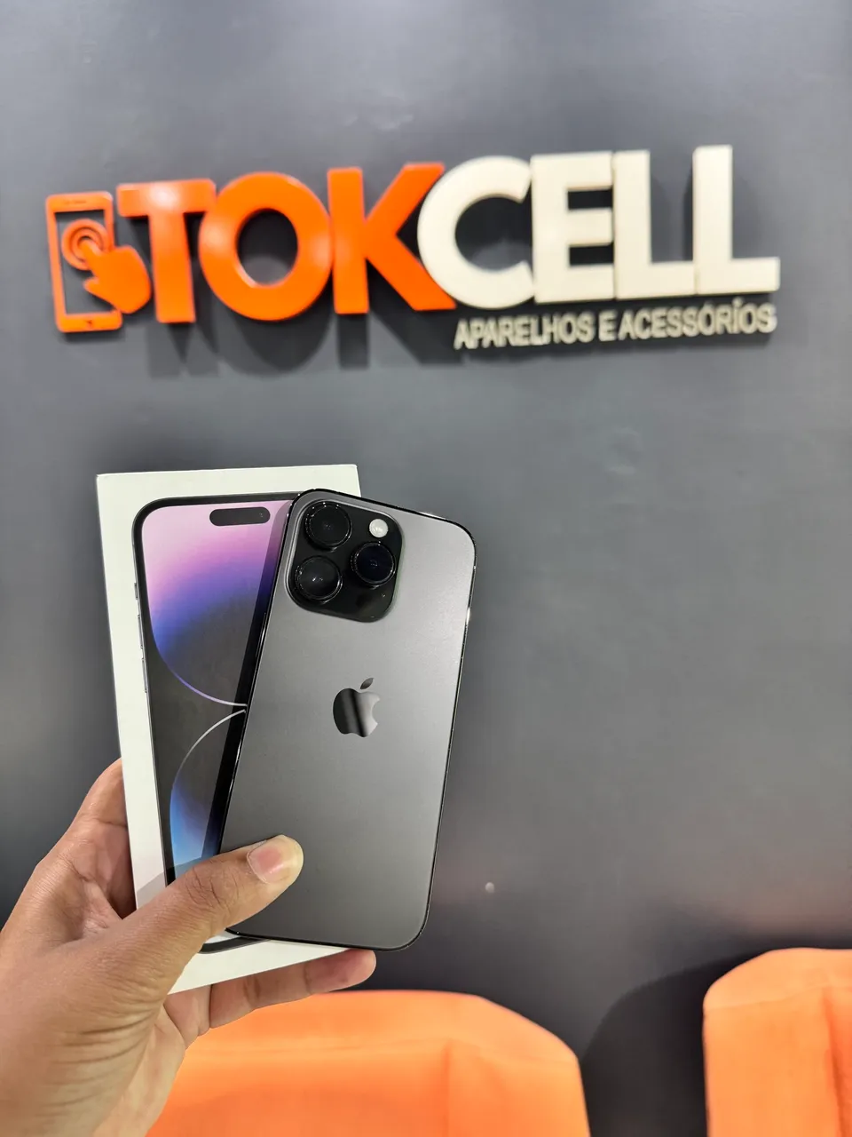 IPhone 12 Pro Max Grafite 512gb Seminovo Garantia Loja Física