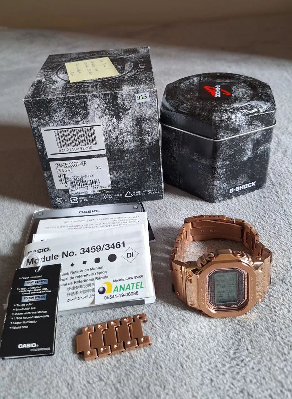 Casio g-shock Gmw-b5000gd-4dr tough solar  - Foto 4