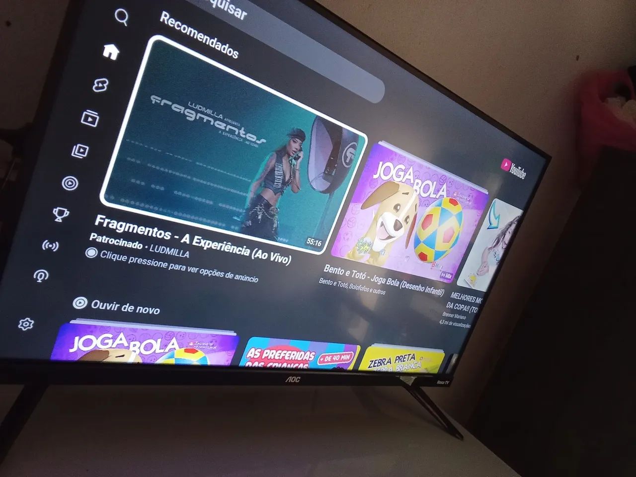 Tv smart 32 polegadas nova sem marcas de uso - Foto 2