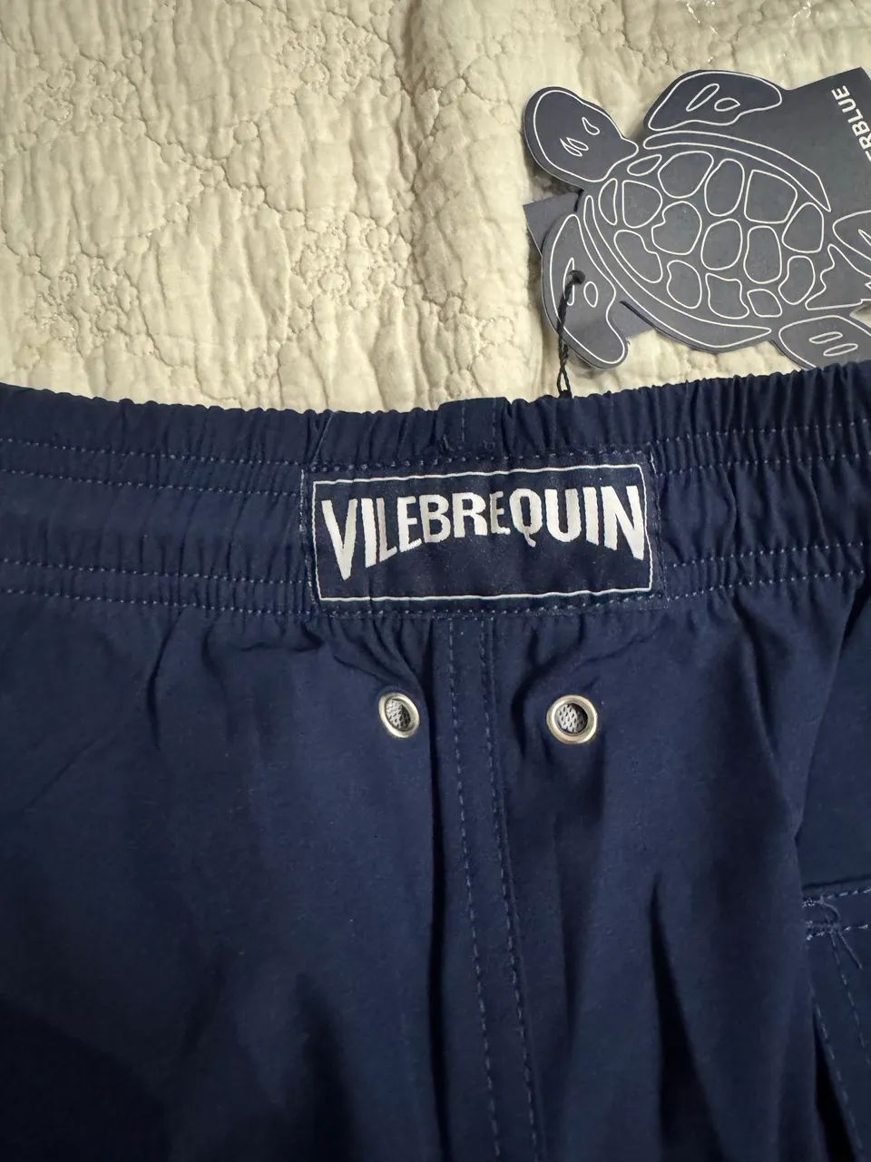 Short Vilebrequin azul escuro original (aceito ofertas) - Foto 5