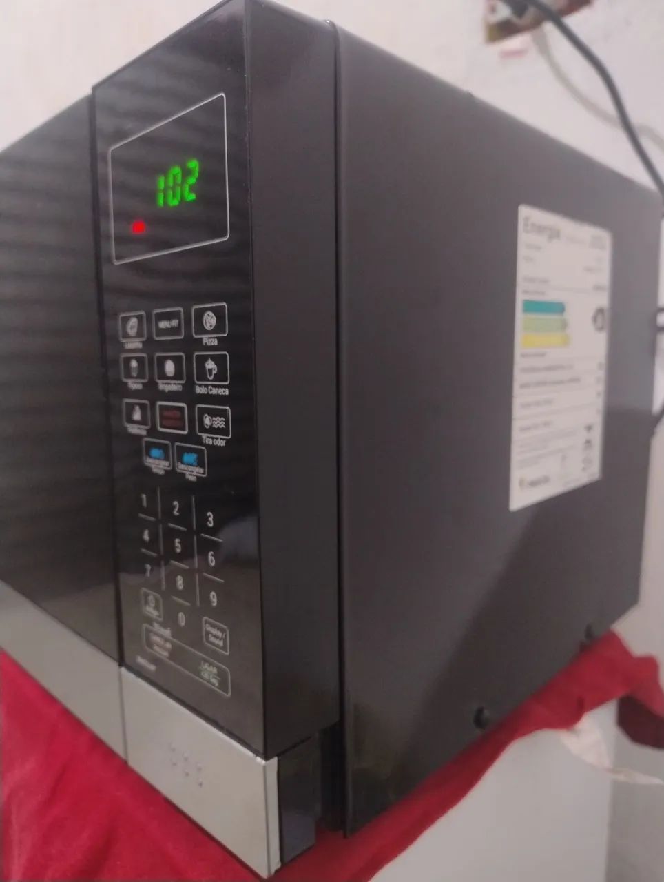 Micro-ondas Britânia 26 L pegando perfeitamente - Foto 3